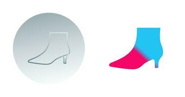 Boots with Heels Vector Icon