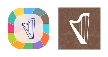 Harp Vector Icon