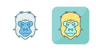 Gorilla Vector Icon