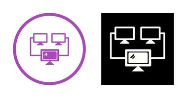 Connected Systems Vector Icon