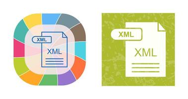 XML Vector Icon