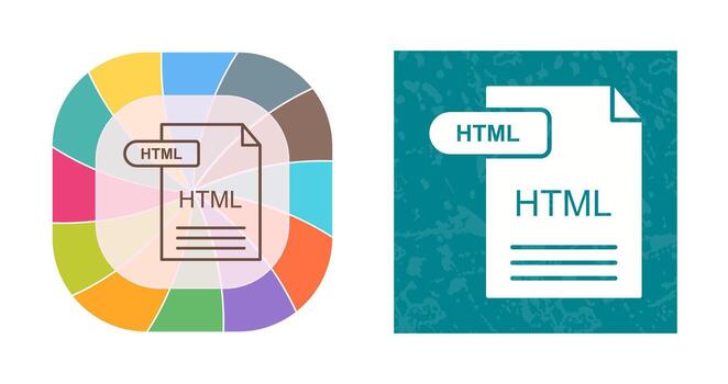 HTML Vector Icon