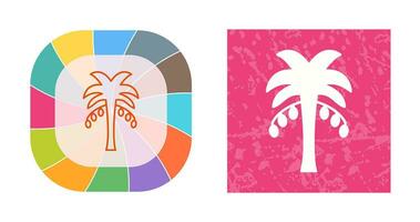 Coconut trees Vector Icon