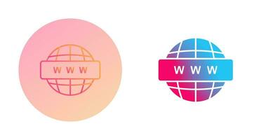 World Wide Web Vector Icon