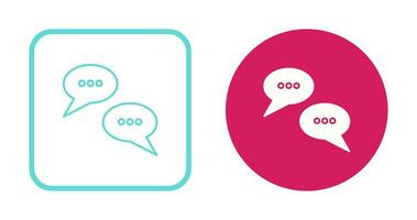 Conversation Bubbles Vector Icon