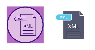 XML Vector Icon