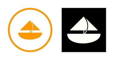 Small Yacht Vector Icon