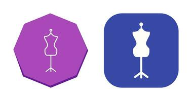 Dress Holder Vector Icon