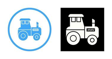 icono de vector de tractor