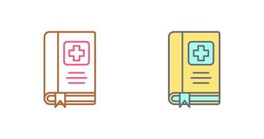 Medical Book Vector Icon