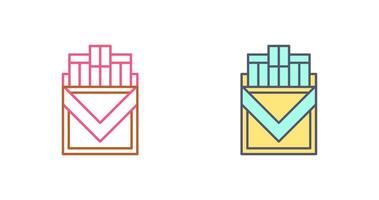 Cigarette Pack Vector Icon