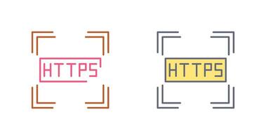 icono de vector de https