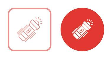 Flashlight Vector Icon