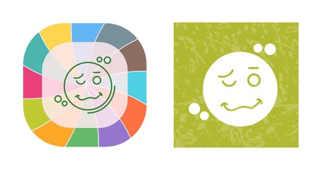 icono de vector borracho