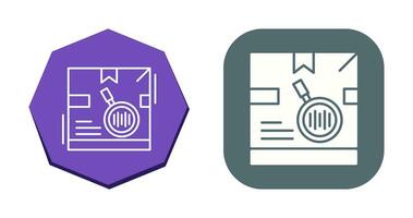 Tracking Code Vector Icon