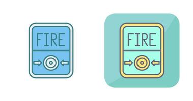 Fire Button Vector Icon