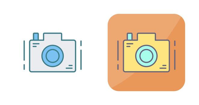 icono de vector de camara