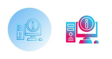Computer Vector Icon