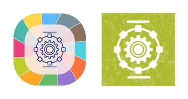 Automated Process Vector Icon