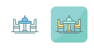 Dinning Table Vector Icon