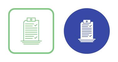Check List Vector Icon