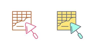 Plastering Vector Icon