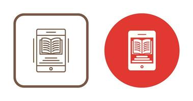 icono de vector de ebook