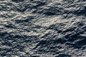 an aerial view of the ocean surface photo