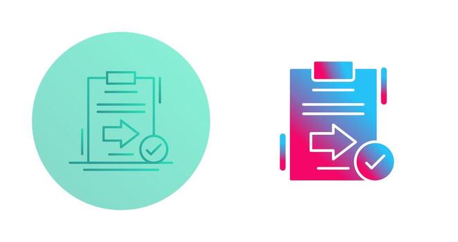 enviar icono de vector