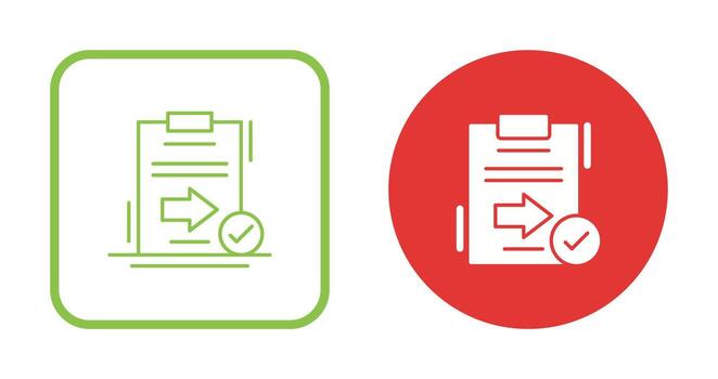 enviar icono de vector