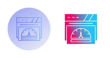 Speedometer Vector Icon