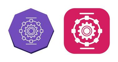 Automated Process Vector Icon
