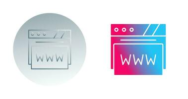 Web Browser Vector Icon