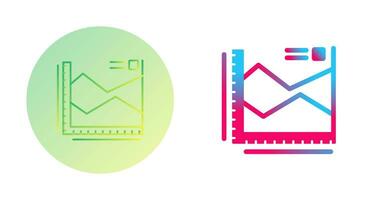 Spline Chart Vector Icon