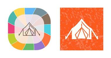 Tent Vector Icon