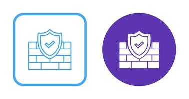 FireWall Vector Icon