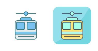 Cable car Vector Icon