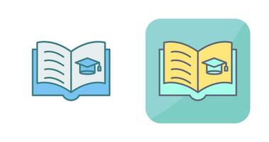 Open Book Vector Icon