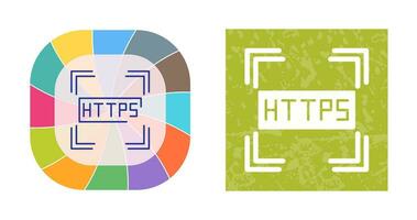 icono de vector de https