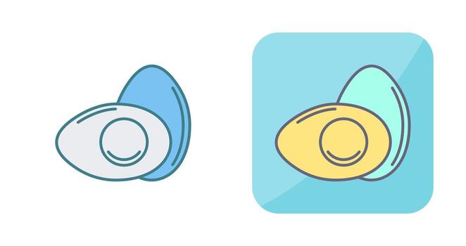 icono de vector de huevo
