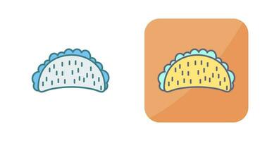 icono de vector de tacos