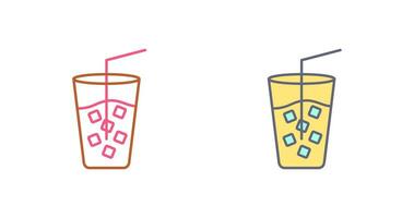 Cold Drink Vector Icon