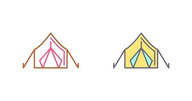 Tent Vector Icon