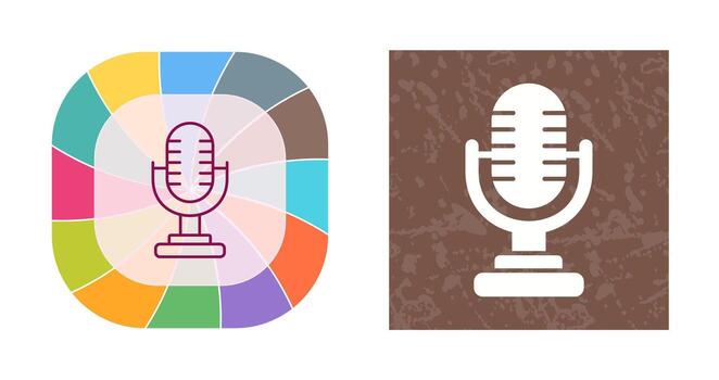Microphone Vector Icon