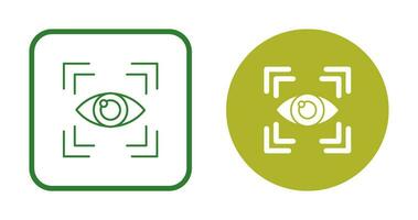 Eye Scan Vector Icon