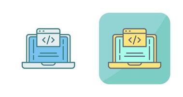 Coding Vector Icon