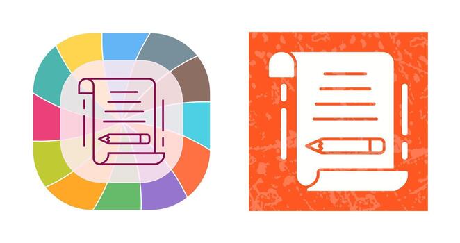 Write Vector Icon