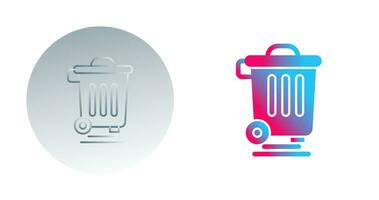 Dustbin Vector Icon