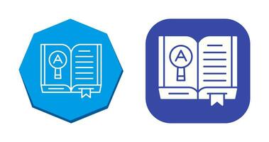 Open Book Vector Icon