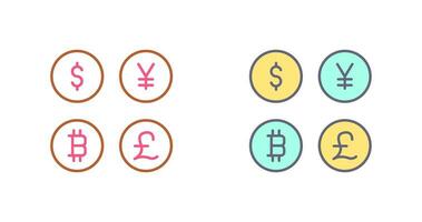 Currency Symbols Vector Icon